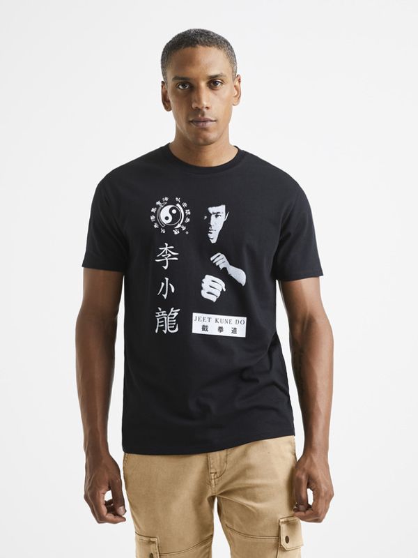 Celio Celio Lvebruce Majica crna