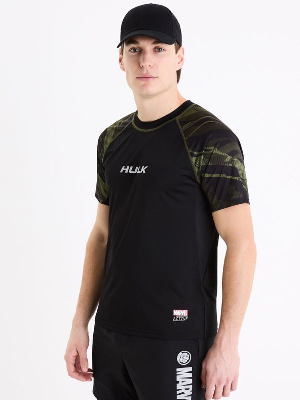 Celio Celio Marvel Hulk Majica crna