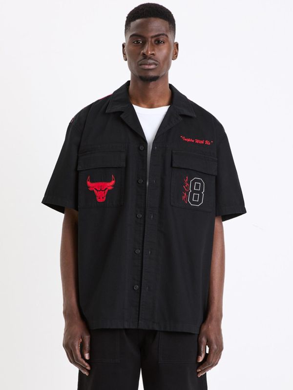 Celio Celio NBA Chicago Bulls Košulja crna