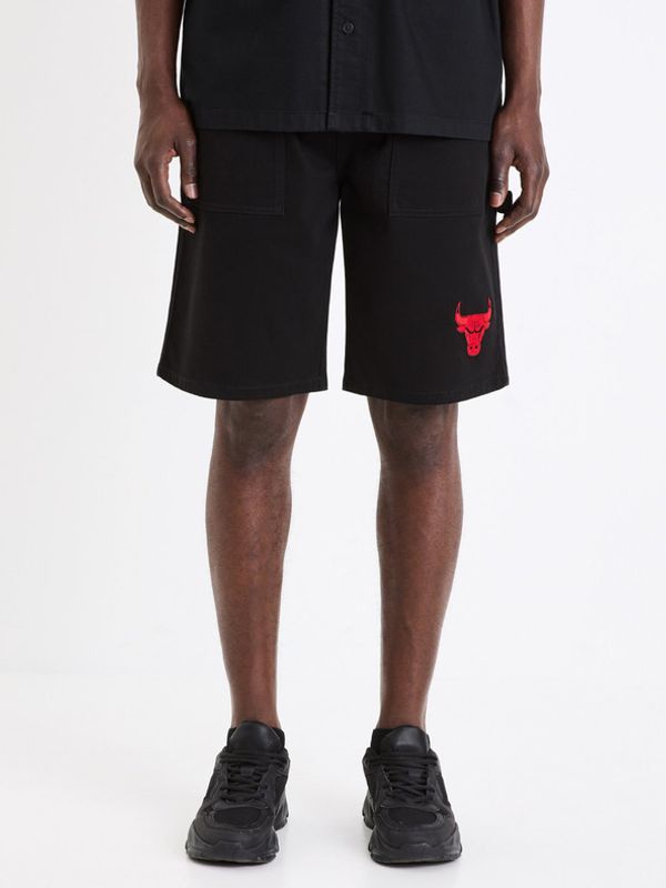 Celio Celio NBA Chicago Bulls Kratke hlače crna