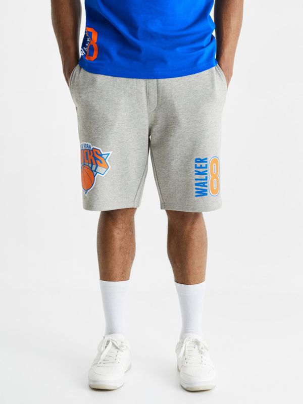 Celio Celio NBA N.Y. Knicks Kratke hlače siva