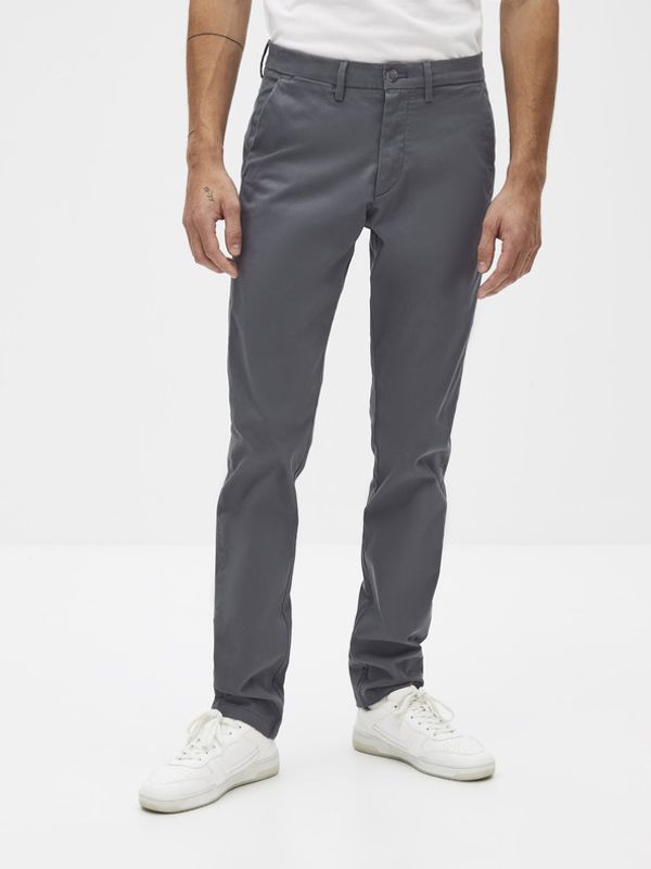 Celio Celio Pobelt Chino Hlače siva