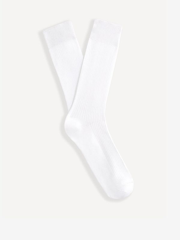 Celio Celio Riqlo Čarape bijela