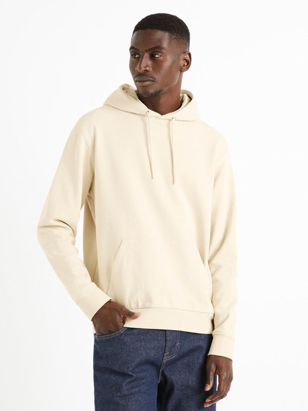 Celio Celio Tehoodie Majica dugih rukava bež