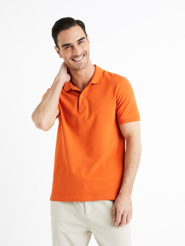 Celio Celio Teone Polo majica narančasta