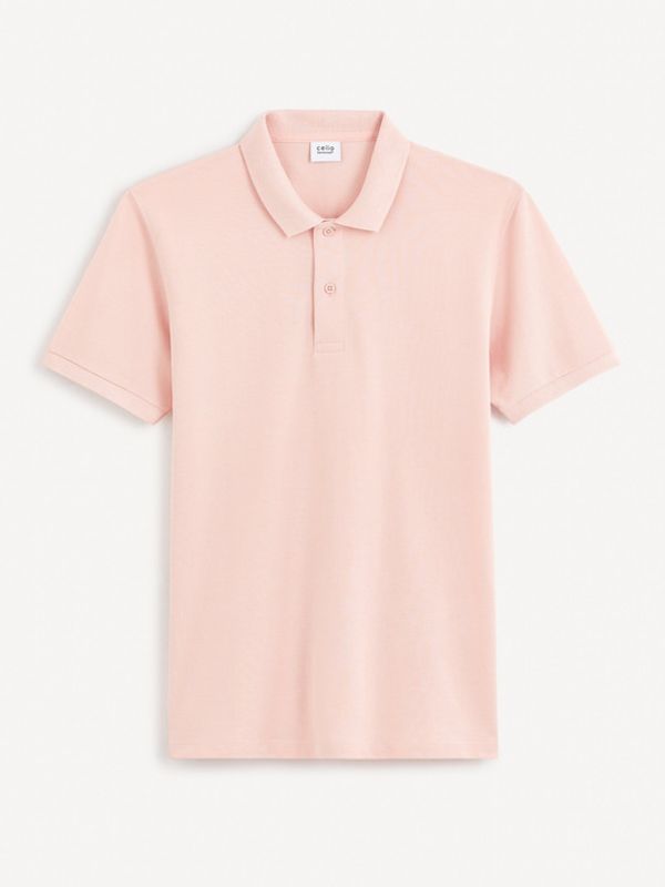 Celio Celio Teone Polo majica ružičasta