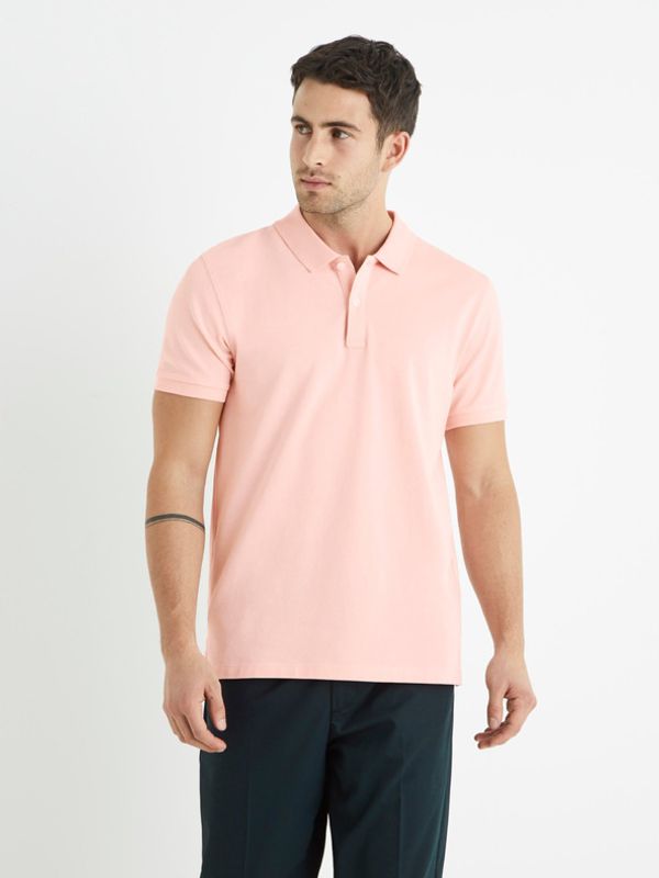 Celio Celio Teone Polo majica ružičasta