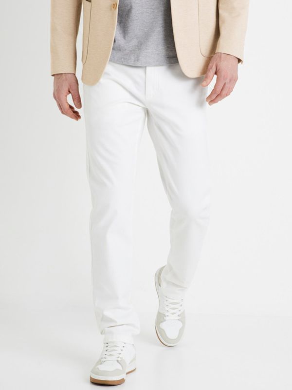 Celio Celio Tocharles Chino Hlače bijela
