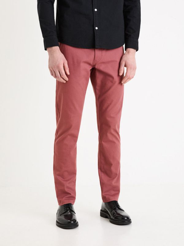 Celio Celio Tocharles Chino Hlače crvena