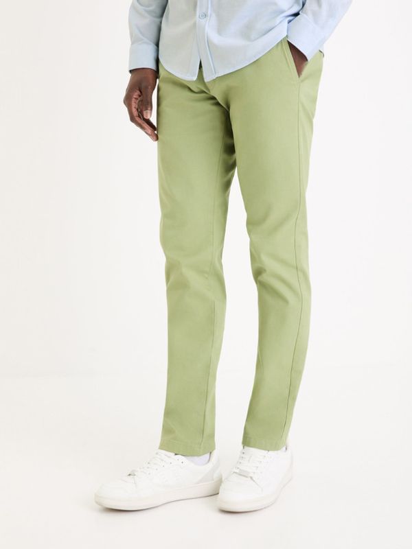 Celio Celio Tocharles Chino Hlače zelena