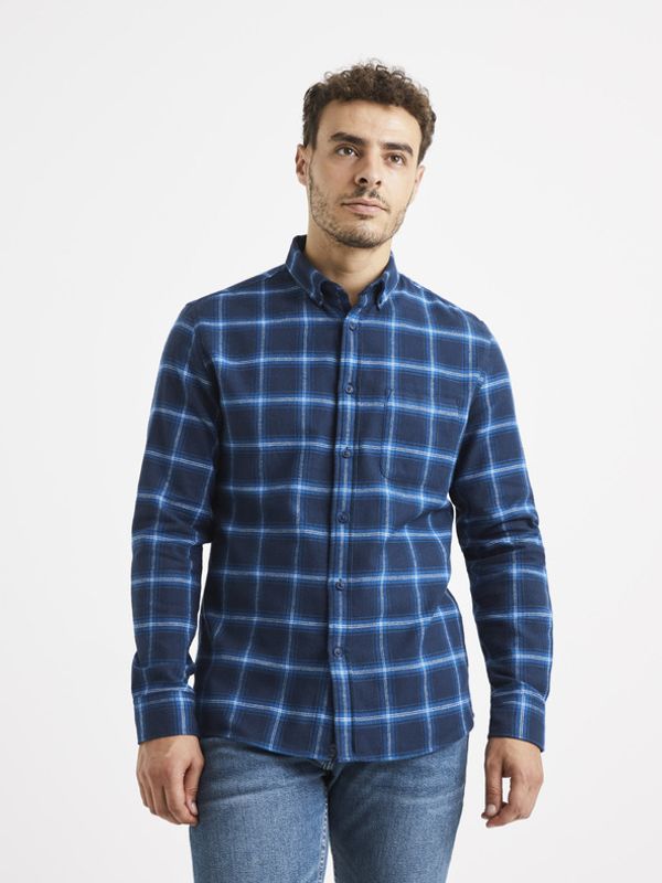 Celio Celio Vaflaca Košulja plava