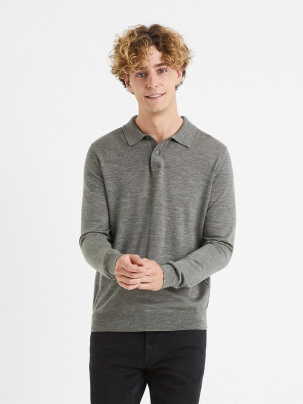 Celio Celio Veitalian Džemper siva