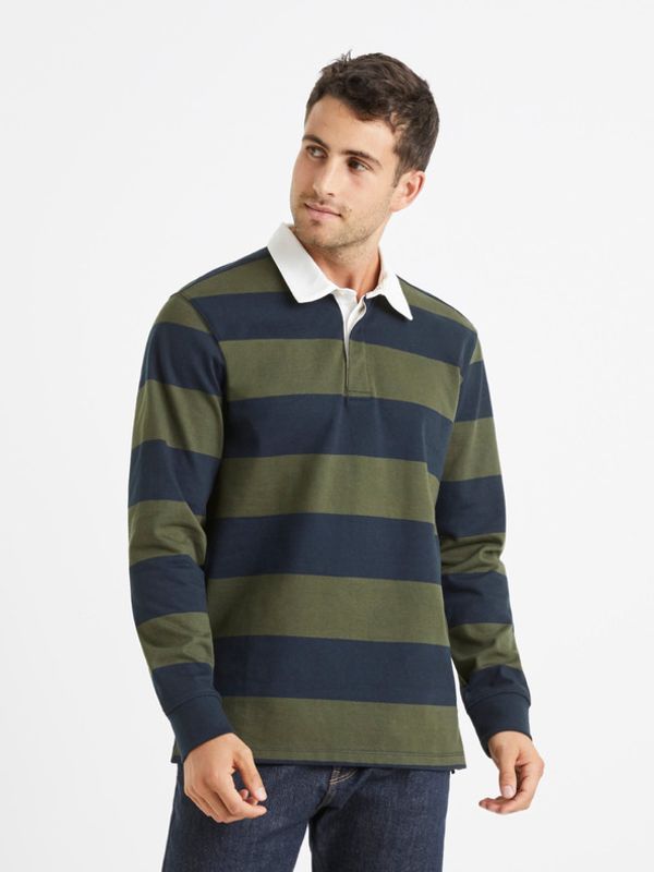 Celio Celio Verugby Polo majica zelena