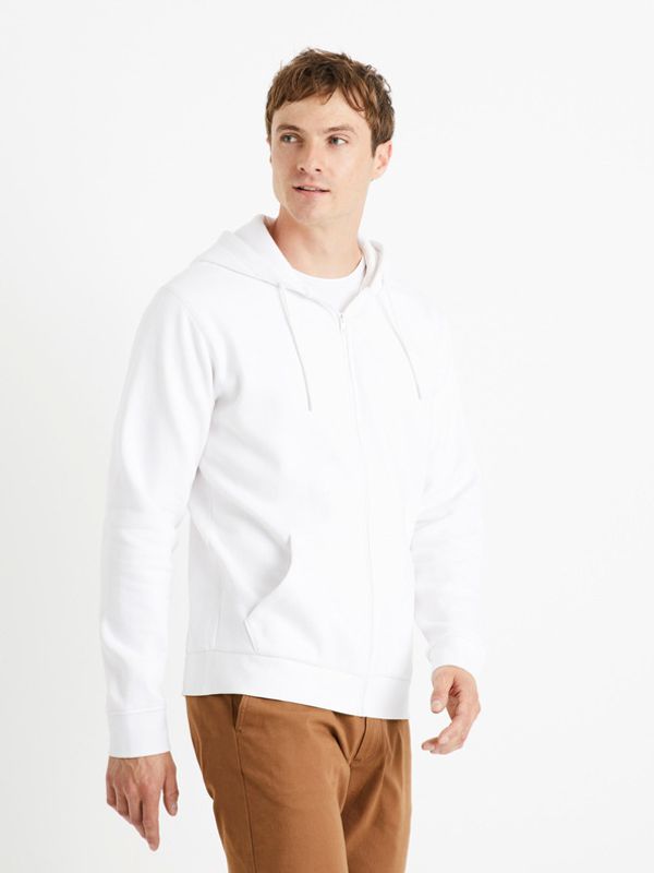 Celio Celio Vethree Majica dugih rukava bijela