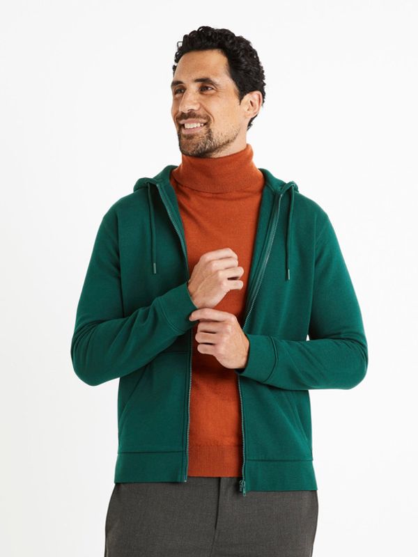 Celio Celio Vethree Majica dugih rukava zelena