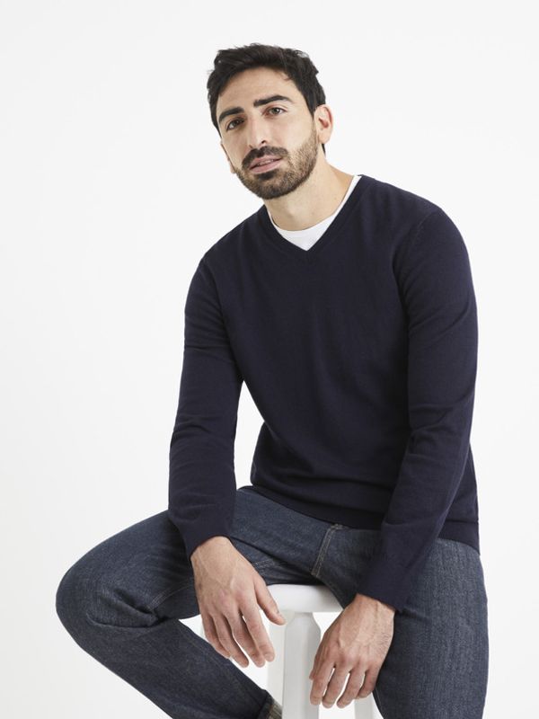 Celio Celio Veviflex Džemper plava