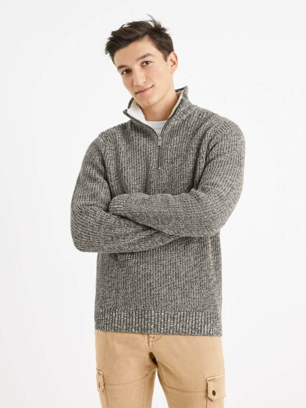 Celio Celio Veviking Džemper siva