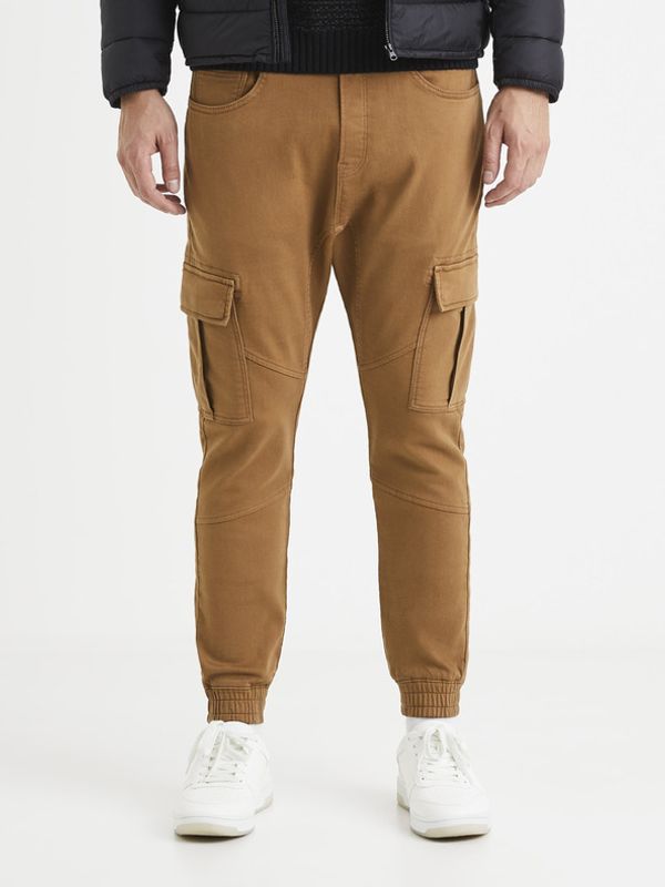 Celio Celio Vokit Hlače smeđa