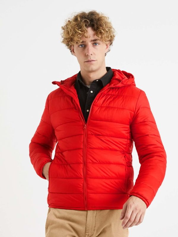 Celio Celio Vububble Jakna crvena
