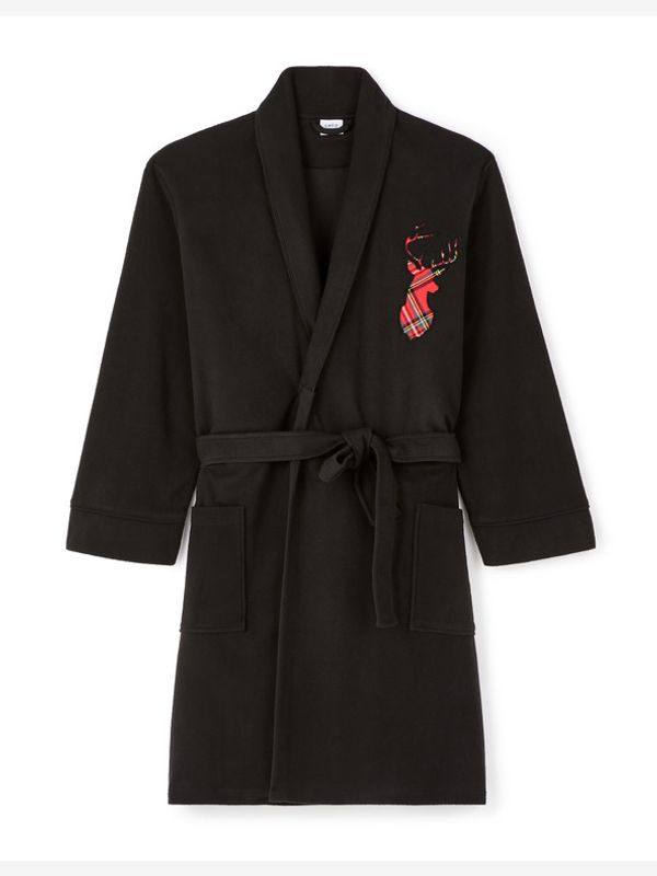 Celio Celio Xjibath2 Bade-mantil crna