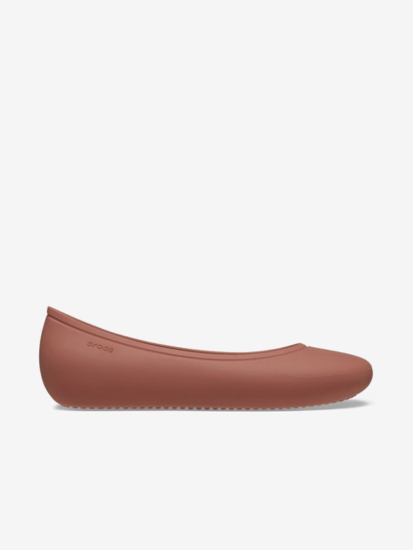 Crocs Crocs Brooklyn Flat Balerinke smeđa