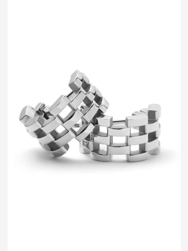 Daniel Wellington Daniel Wellington 5-Link Naušnice srebrna