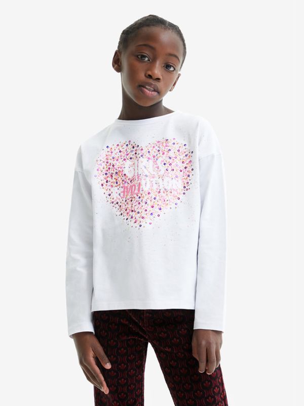 Desigual Desigual Alba Majica dječja bijela