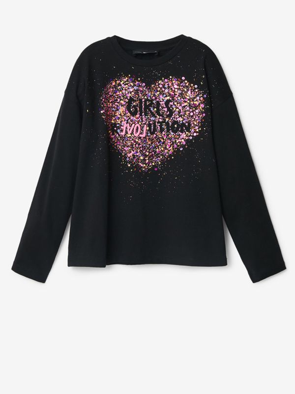 Desigual Desigual Alba Majica dječja crna
