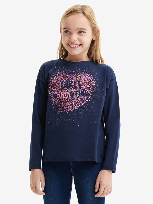 Desigual Desigual Alba Majica dječja plava