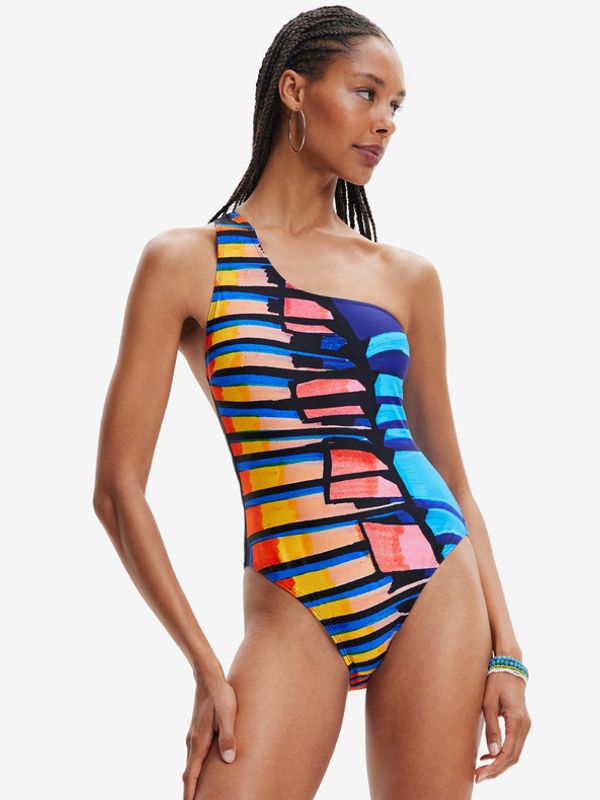Desigual Desigual Amazonas Jednodijelni kupaći kostim crna