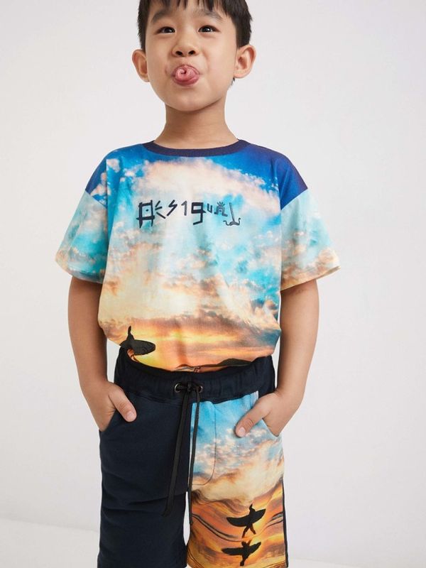 Desigual Desigual Angel Kratke hlače dječje plava