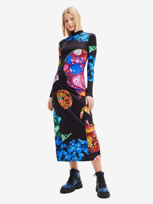 Desigual Desigual Arles - Lacroix Haljina crna