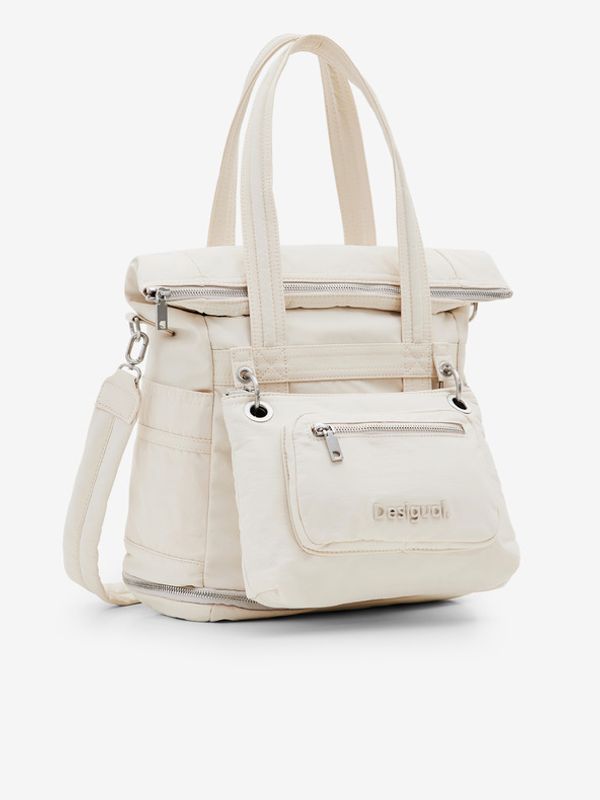 Desigual Desigual Basic Modular Voyager Ruksak bijela