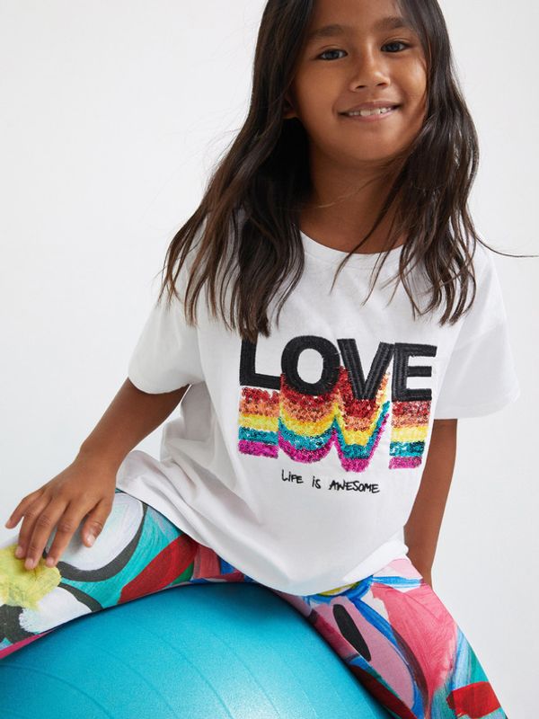 Desigual Desigual Bertini Majica dječja bijela