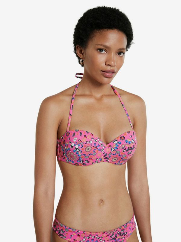Desigual Desigual Biki Bahamas Gornji dio kupaćeg kostima ružičasta