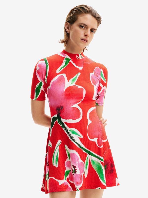 Desigual Desigual Boston Haljina crvena