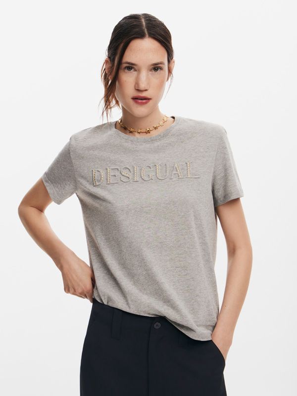 Desigual Desigual Brandy Majica siva