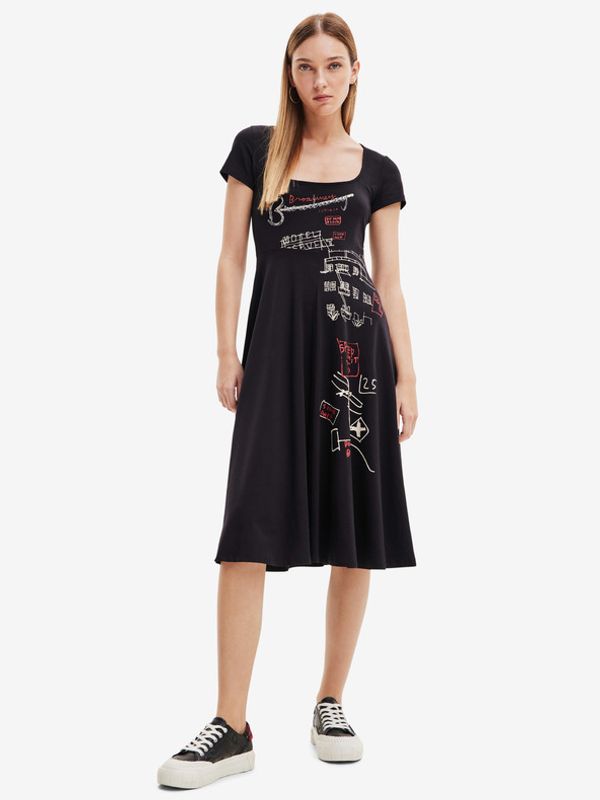 Desigual Desigual Broadway Road Haljina crna