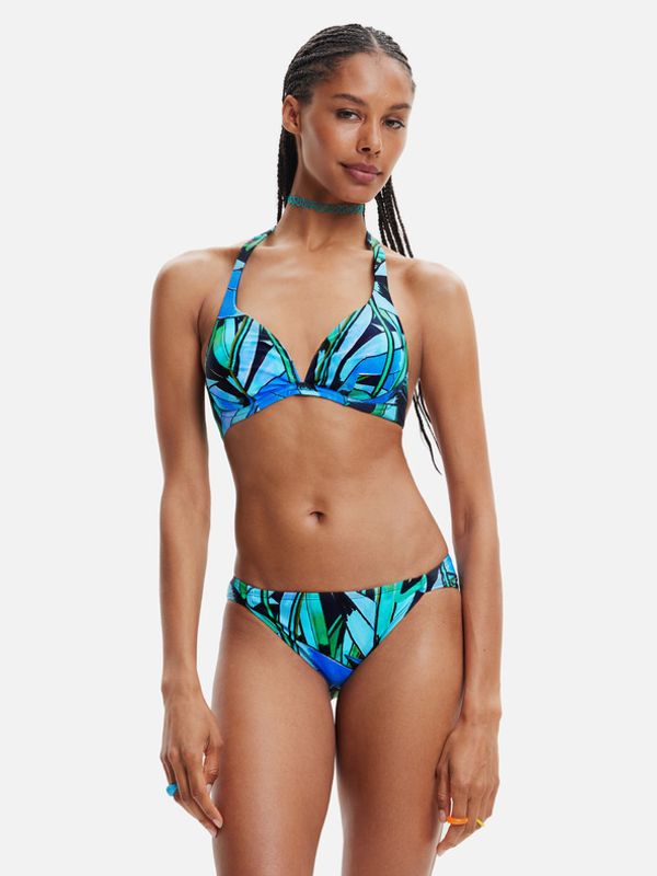 Desigual Desigual Bukit Gornji dio kupaćeg kostima plava