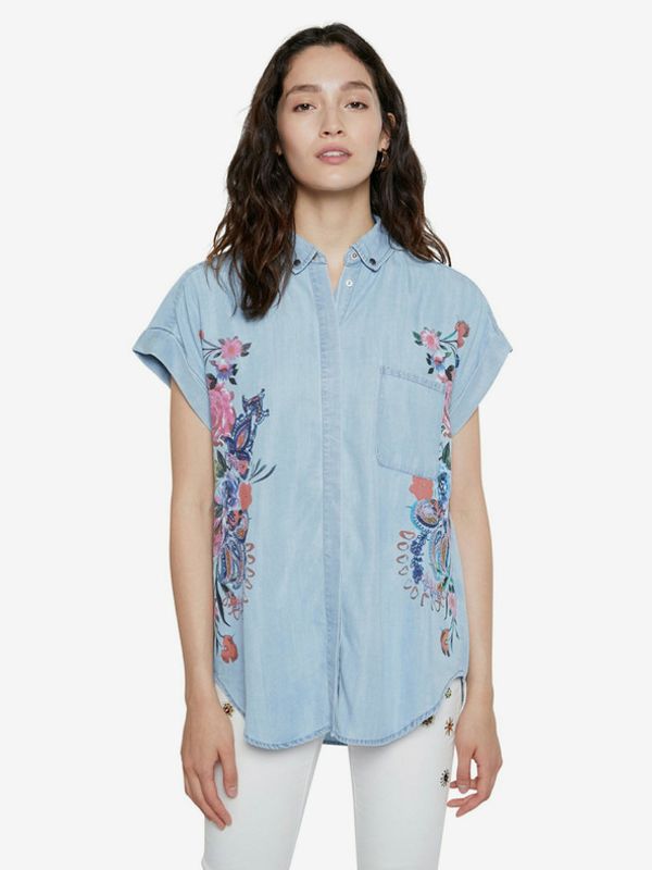 Desigual Desigual Cam Sullivan Košulja plava