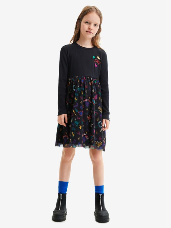 Desigual Desigual Casia Haljina dječja crna