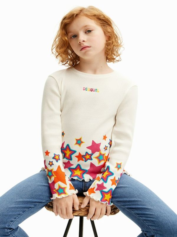 Desigual Desigual Chantal Majica dječja bijela