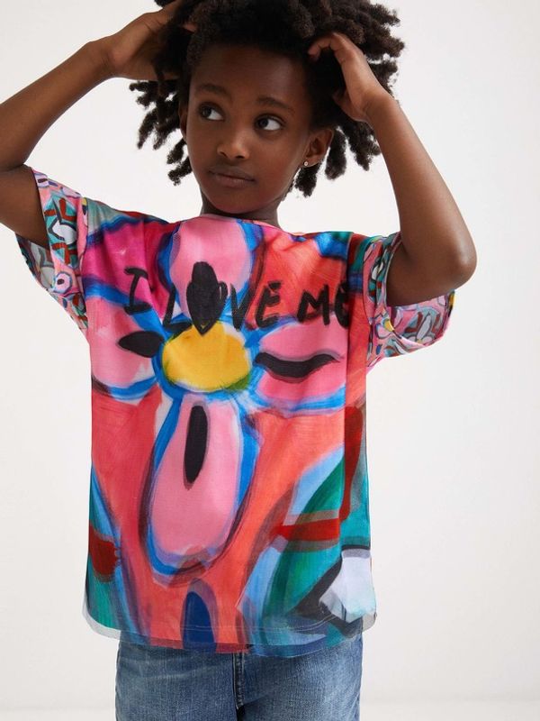 Desigual Desigual Cloe Majica dječja ružičasta