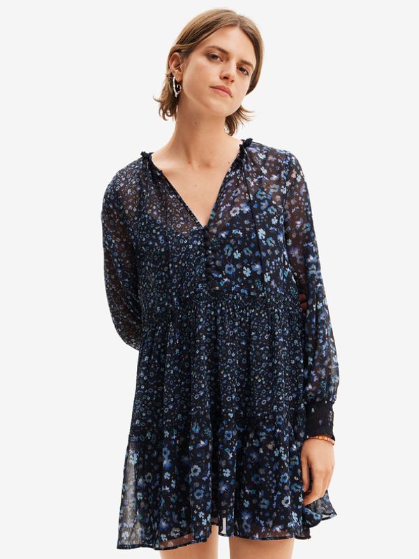 Desigual Desigual Duque Haljina plava