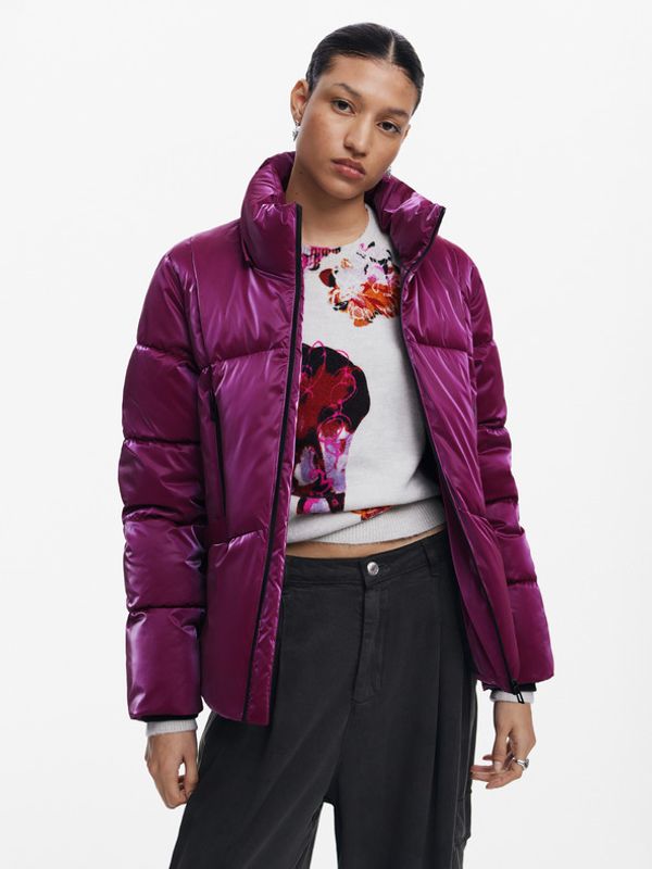 Desigual Desigual Flam Jakna ljubičasta