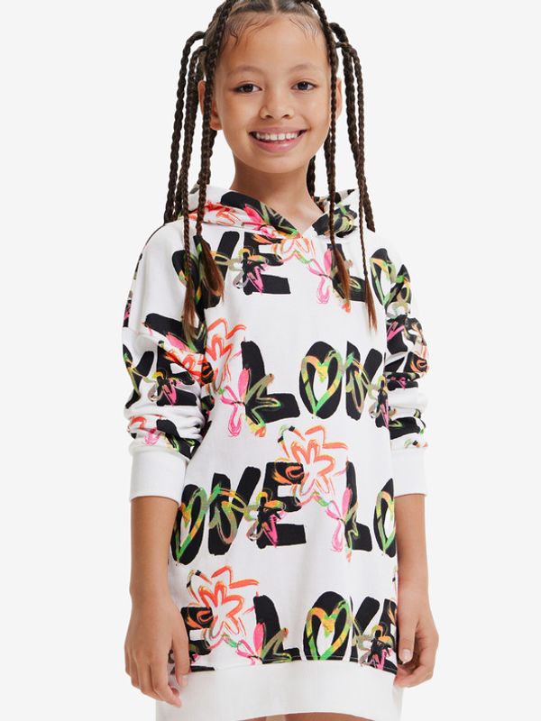 Desigual Desigual Flavia Trenirka (gornji dio) dječja bijela