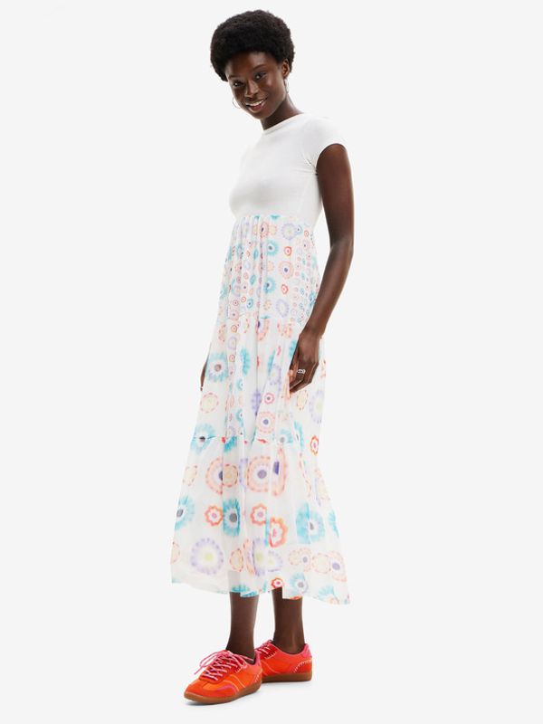 Desigual Desigual Galiana Haljina bijela