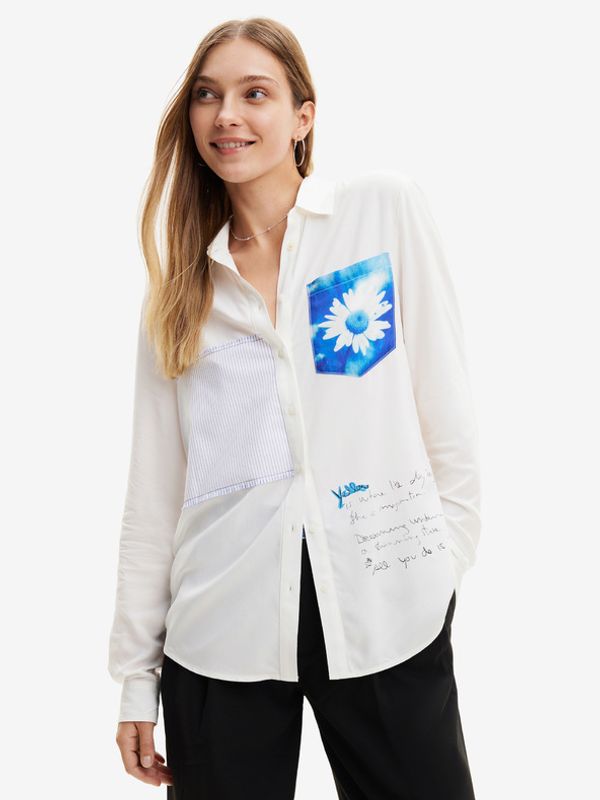 Desigual Desigual Génova Košulja bijela