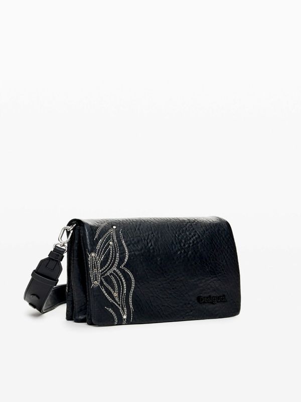 Desigual Desigual Goodall Dortmund Flap 2.0 Torba crna