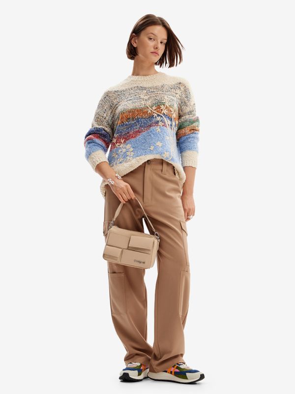 Desigual Desigual Gran Sudbury Džemper bijela